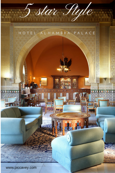 5 star Hotel Alhambra Palace Lobby Granada