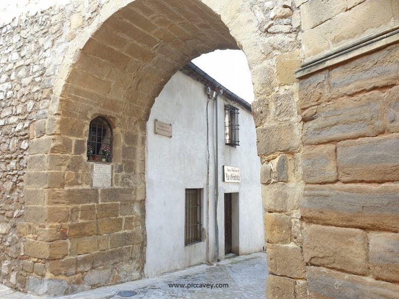 Arco de las Escuelas Gate in Baeza Spain