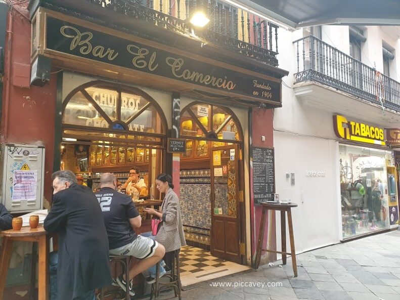 Bar El Comercio Seville Churros