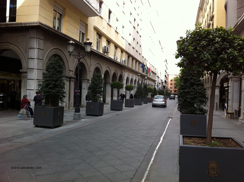 Calle Angel Ganivet Granada Spain by piccavey