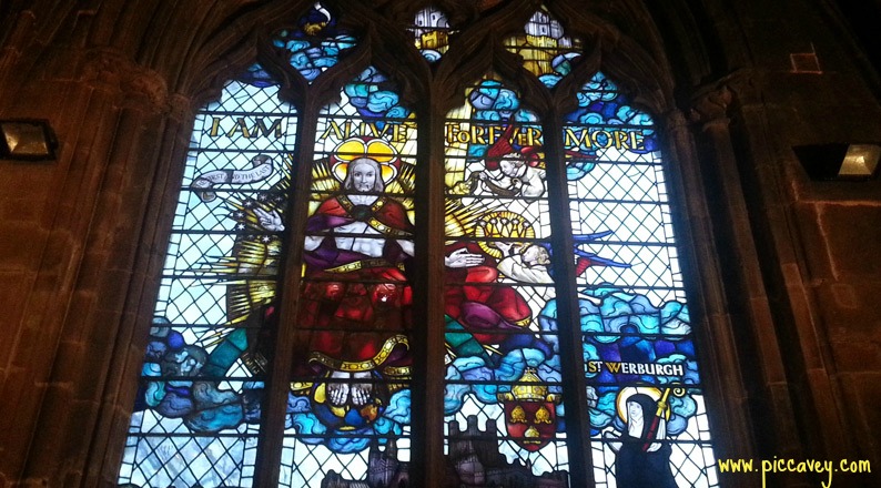 Chester Cathedral window