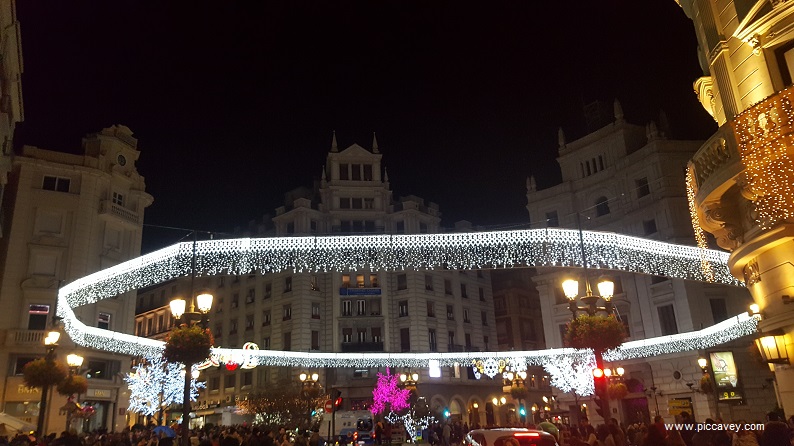 Christmas lights Granada