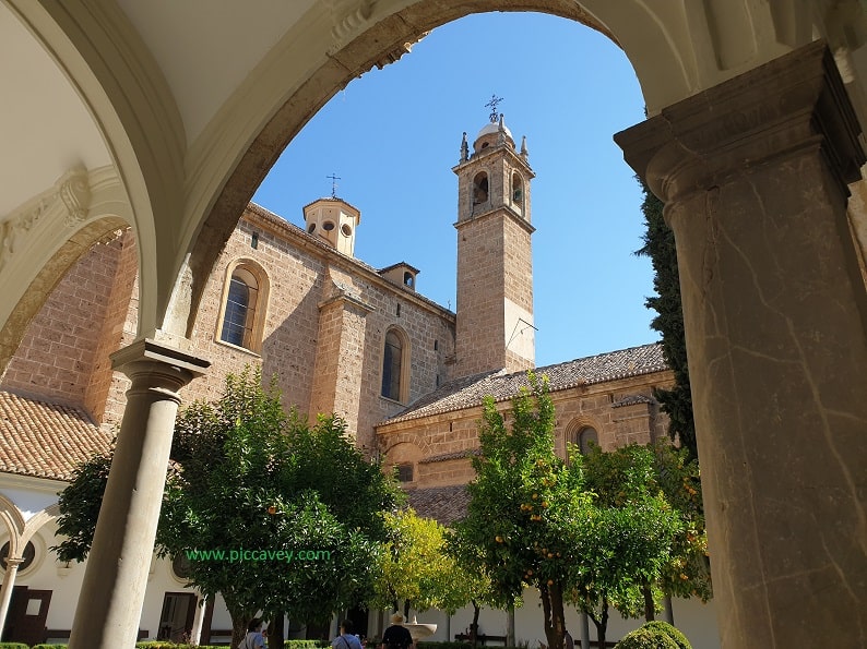 Cloister at Cartuja Monastery