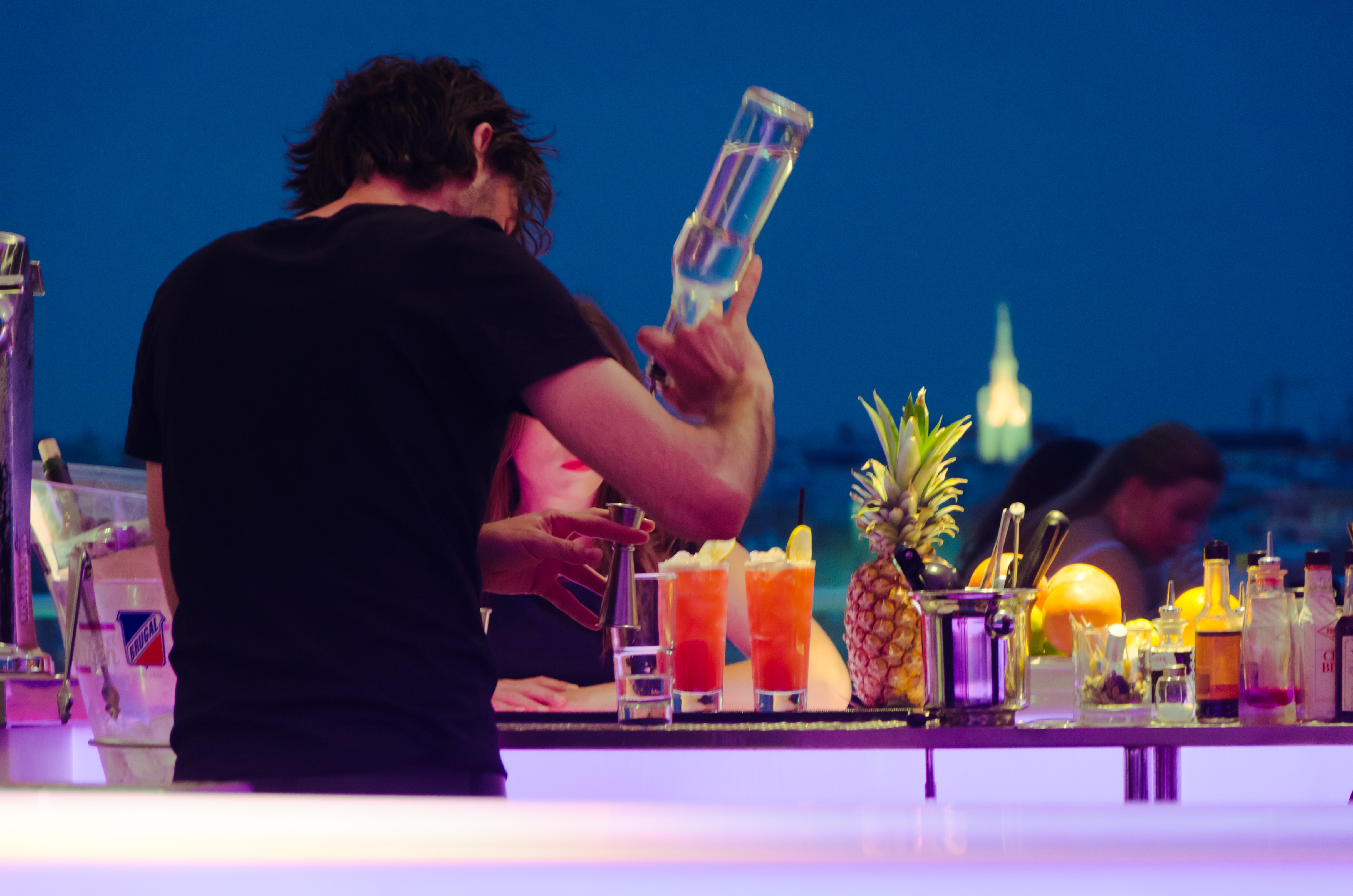 Ibiza vibes cocktail bar