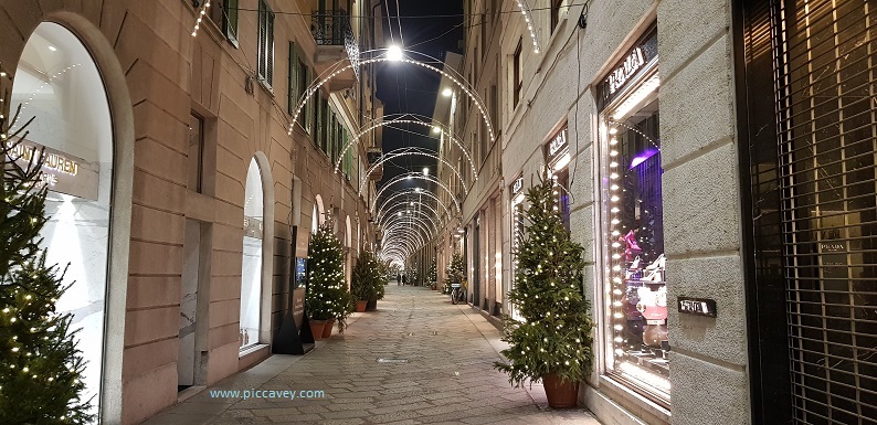 Designer Shops Milan Italy