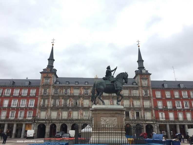 Madrid Plaza Mayor Spain Books