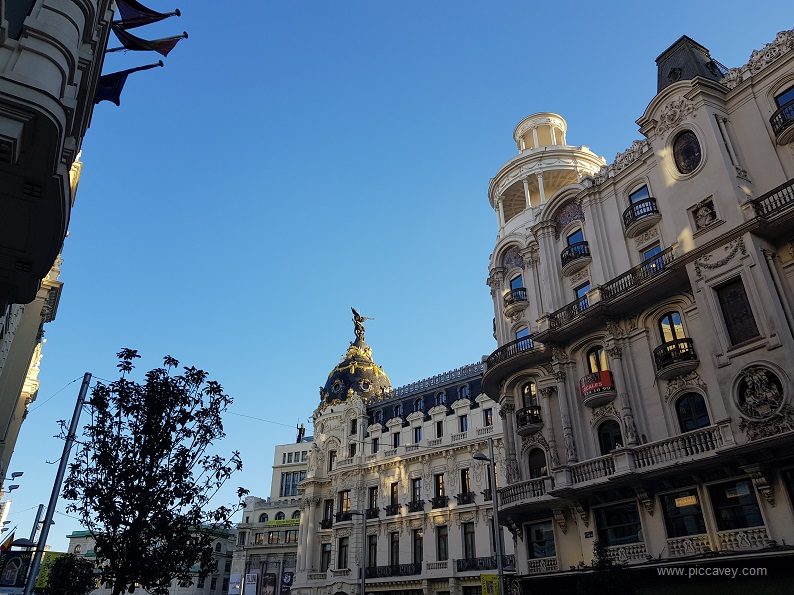 Gran Via Madrid Spain by Piccavey Spain blog