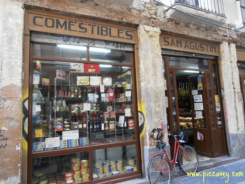 traditional shops Granada Spain