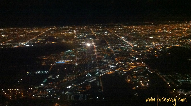 Night over Miami Florida