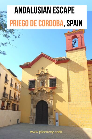 Plaza San Pedro Priego de Cordoba Spain