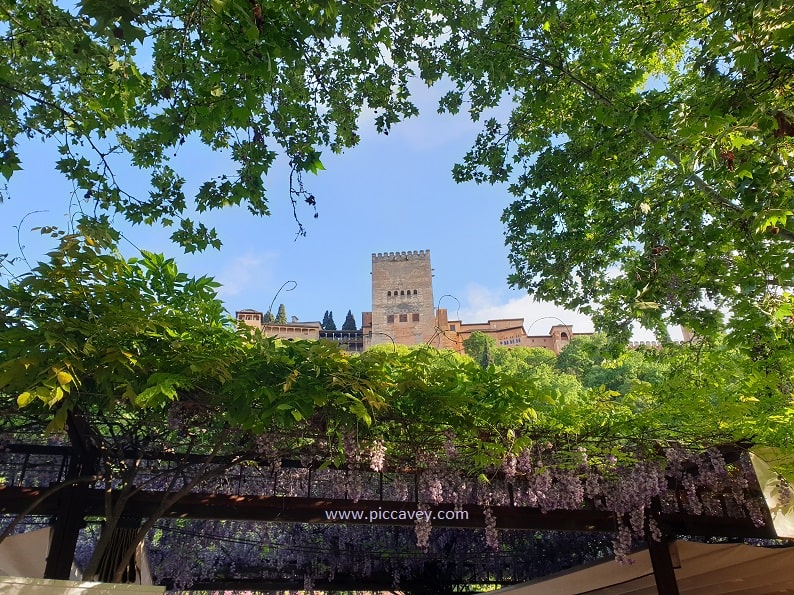 Paseo de los tristes Alhambra Albaicin