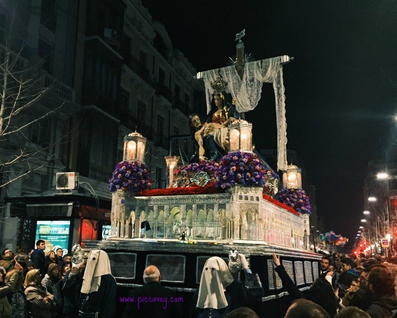 Santa Maria de la Alhambra Semana Santa in Granada