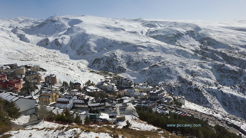 Sierra Nevada Pradollano Granada Ski Andalusia Spain blog best time to visit spain