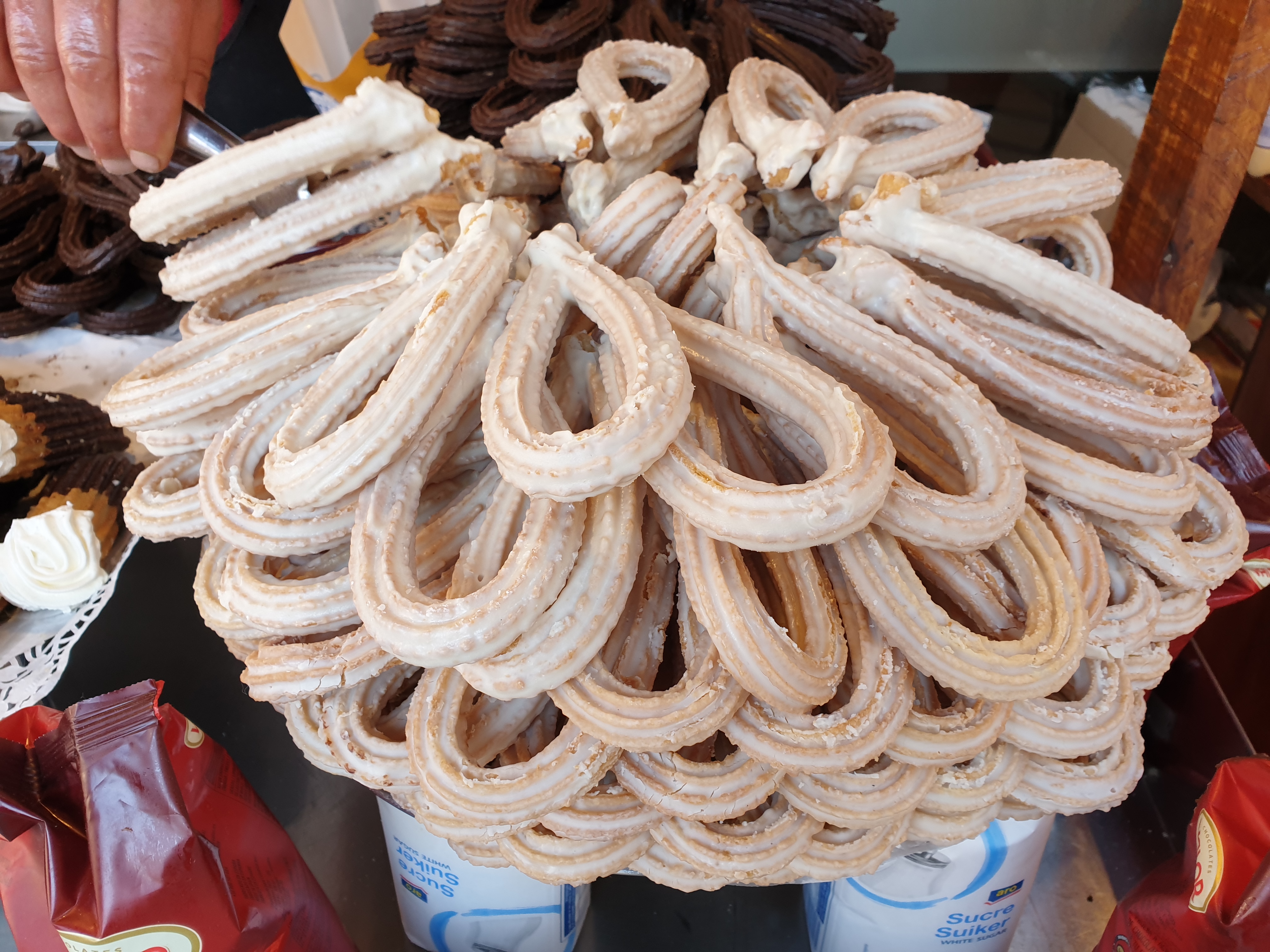 Spanish Churros iced lazos