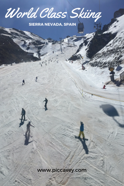 Skiing Sierra Nevada Granada