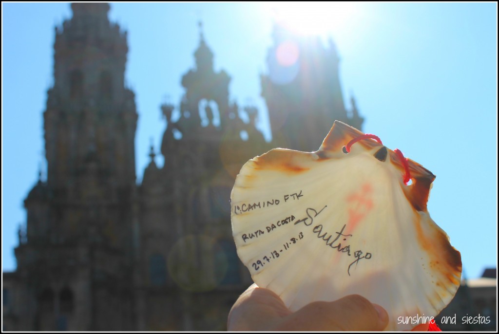 camino de santiago scallop