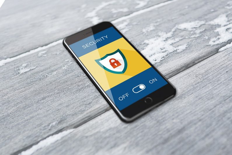 Cyber Security smartphone